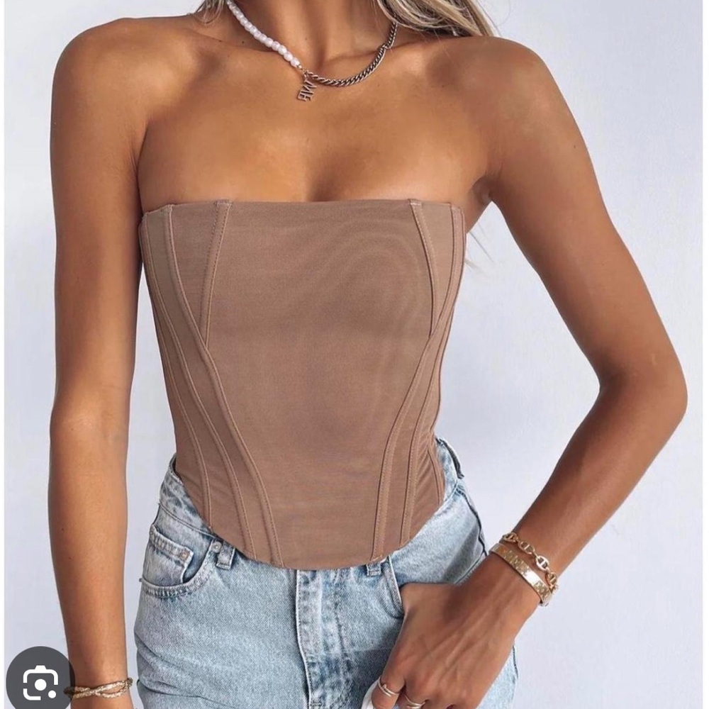 White Fox Boutique corset top